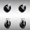 Service Caster 8 Inch SS Glass Filled Nylon Caster Set with Ball Bearings 2 Brakes 2 Rigid SCC SCC-SS30S820-GFNB-TLB-2-R-2 - alternate 1